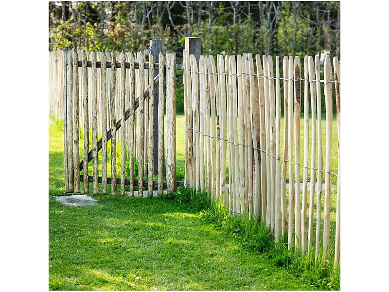 Portillon bois ganivelle H 1m00 x L 1m