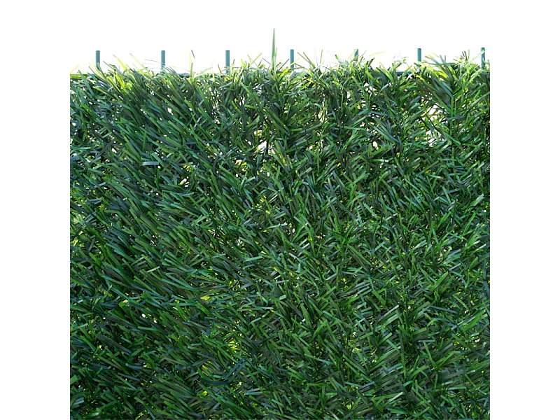 Haie artificielle occultante 90 brins L 3m x H1m80