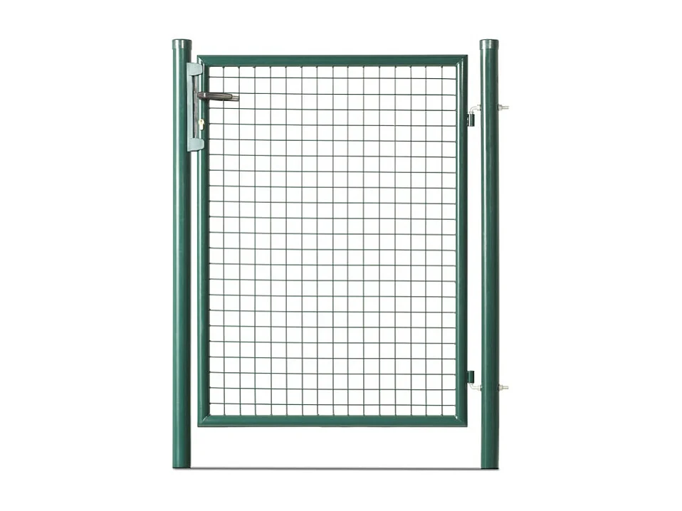 Tuinpoort - Staal - 1x1m - Maaswijdte 50x50mm - Groen