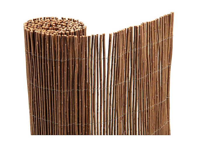 Canisse rouleau en osier naturel longueur 3m x H 1m50