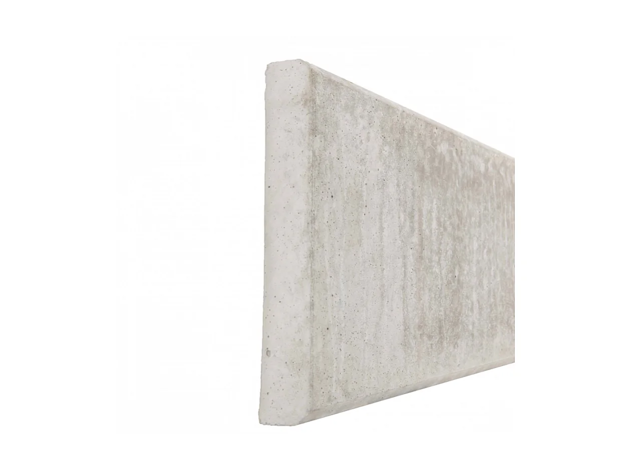 Kit complet grillage rigide occultant lamelles bois avec soubassement longueur 20m - Hauteur 1m80 - Gris anthracite