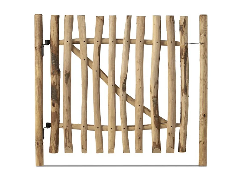 Portillon bois ganivelle H 1m20 x L 1m