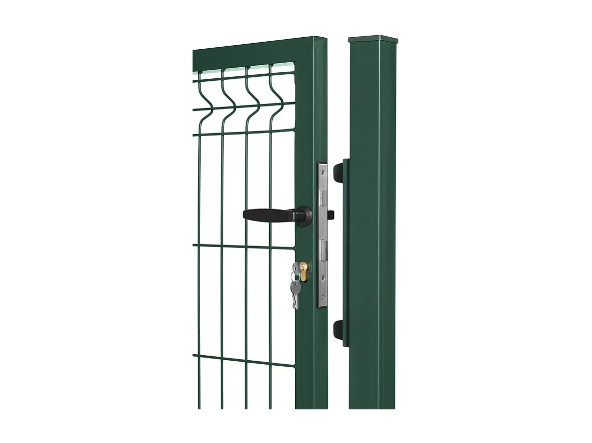 Tuinpoort - Staal - 1x1,20m - Groen - Oculteerbaar