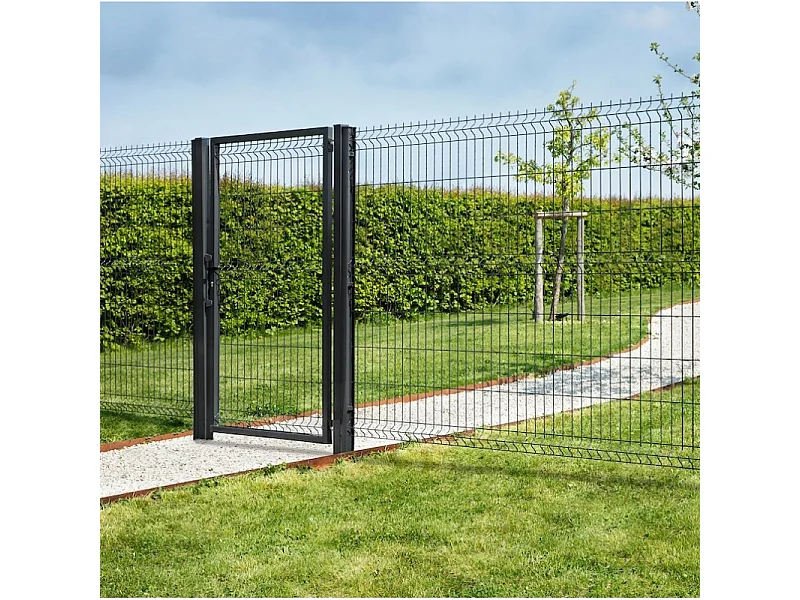 Tuinpoort - Staal - 1x1,20m - Groen - Oculteerbaar