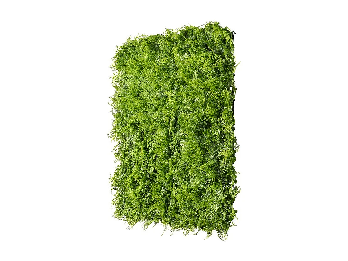 Plantenmuur - Kunststof Paneel - Fern - 1x1m - UV-Bestendig - Waterbestendig