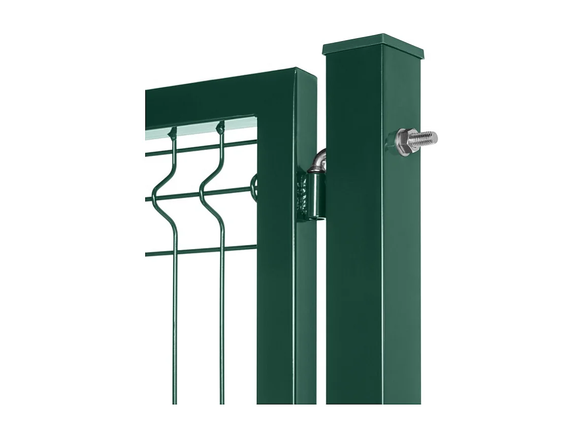 Tuinpoort - Staal - 1x1,50m - Groen - Oculteerbaar