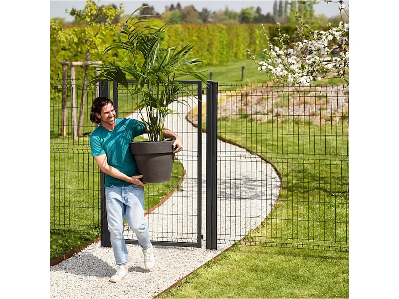 Tuinpoort - Staal - 1x1,50m - Groen - Oculteerbaar