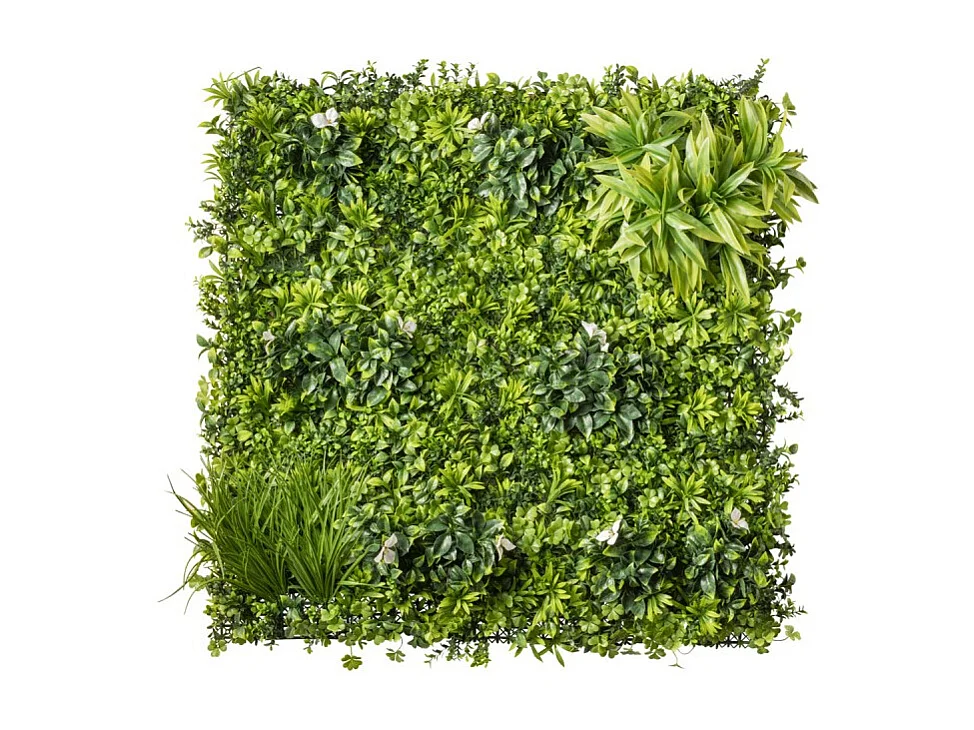 Plantenmuur Bindweed - Kunststof - 1x1m - UV-bestendig - Waterbestendig