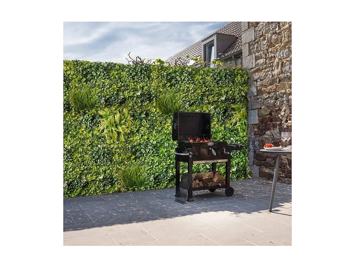 Plantenmuur Bindweed - Kunststof - 1x1m - UV-bestendig - Waterbestendig