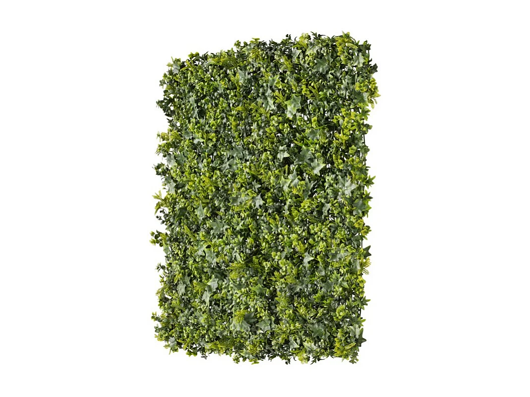 Plantenmuur - 1x1m - Ivy - Kunstof Paneel - UV-Bestendig - Waterbestendig
