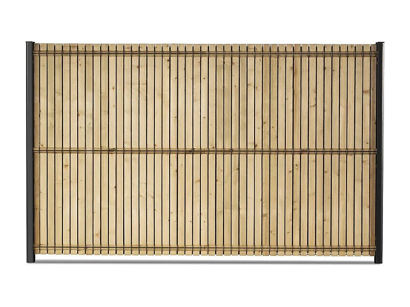 Houten blinderingskit gaas 55mm 2,50x1,53m Wood Slat