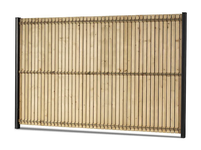 Houten blinderingskit gaas 55mm 2,50x1,53m Wood Slat