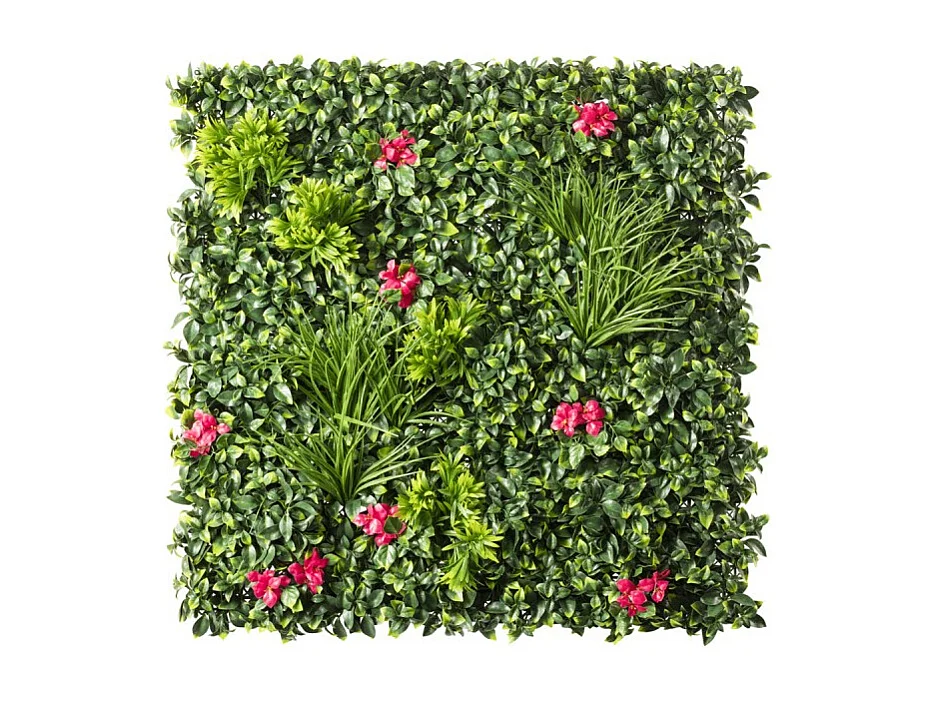 Plantenmuur - 1x1m - Amazone - Kunstof Paneel - UV-Bestendig - Waterbestendig