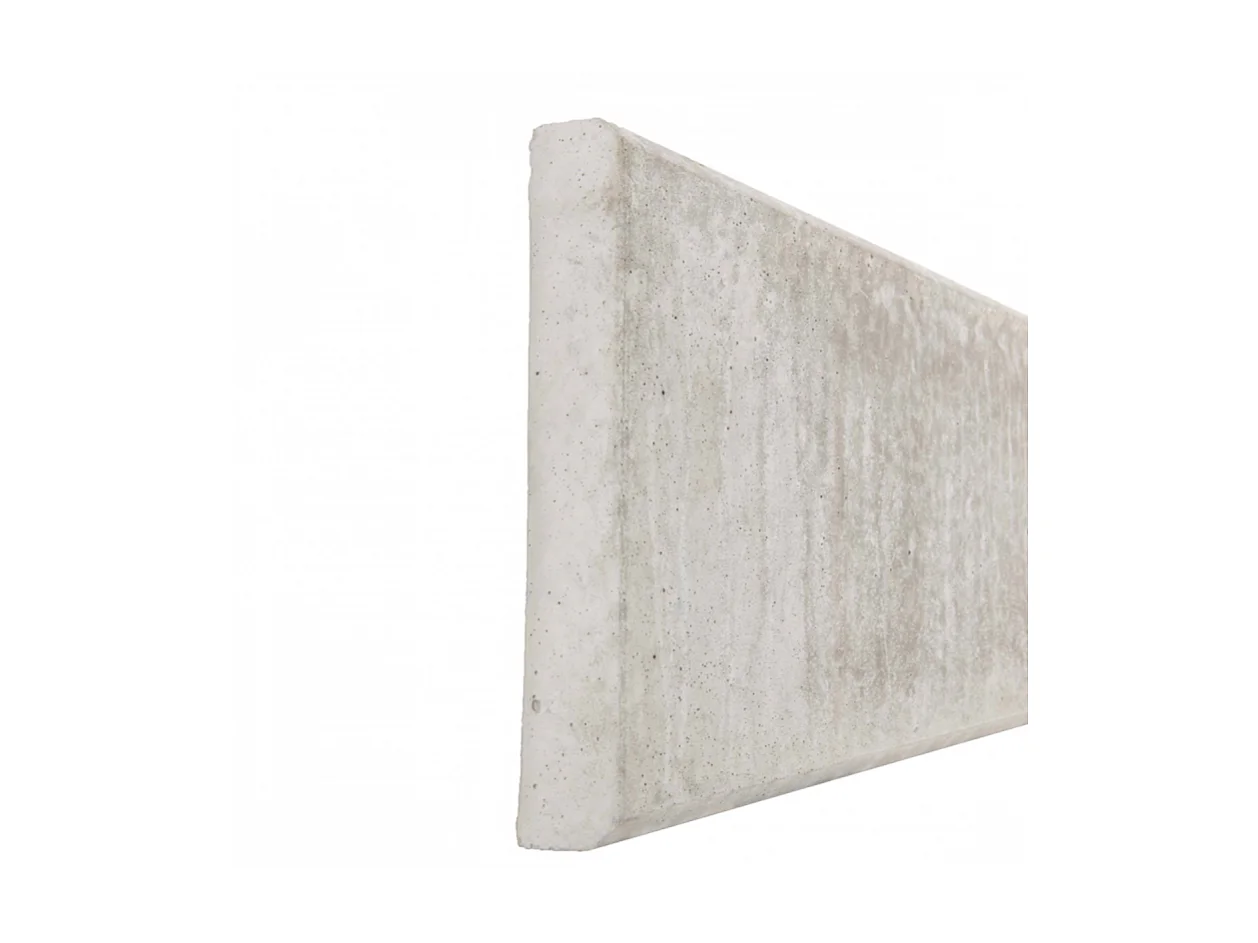 Kit complet grillage rigide occultant lamelles PVC avec soubassement longueur 20m - Hauteur 1m80 - Gris anthracite