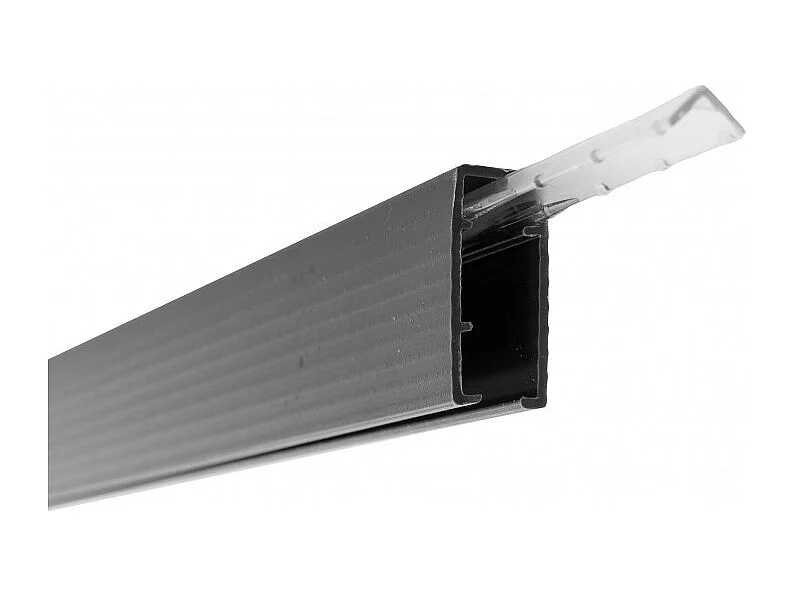 PVC Tuinscherm - Privacy Latten - Kunststof - 2,50x1,93m - Grijs - Privacyscherm