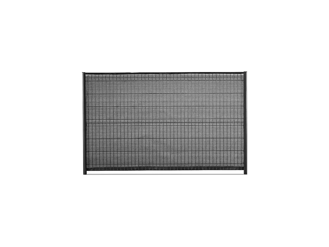 Privacyschermen - Tuinscherm - 220g/mÂ² - 10x1,50m - Anti-UV - Grijs