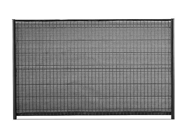 Privacyschermen - Tuinscherm - 220g/mÂ² - 10x1,50m - Anti-UV - Grijs