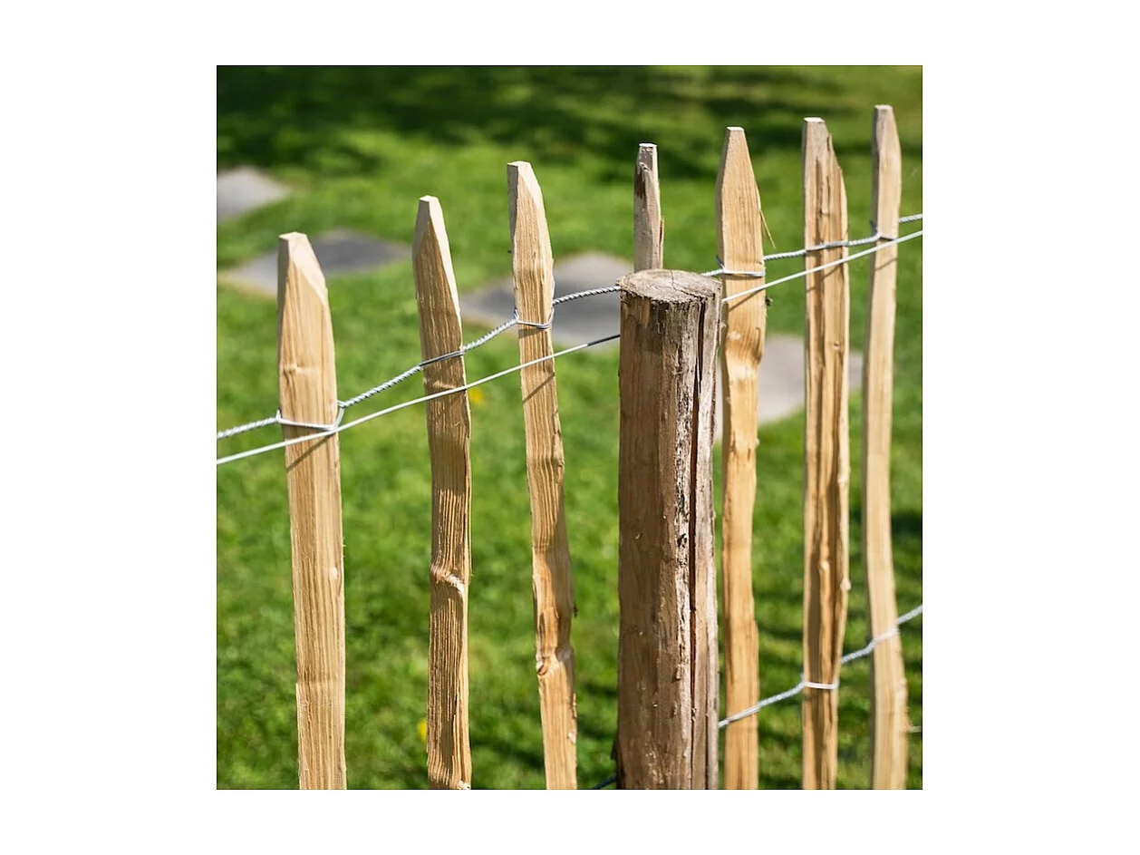 Tuinpoort Hazelnoot - 1x1,2m - Inclusief Scharnieren en Klink