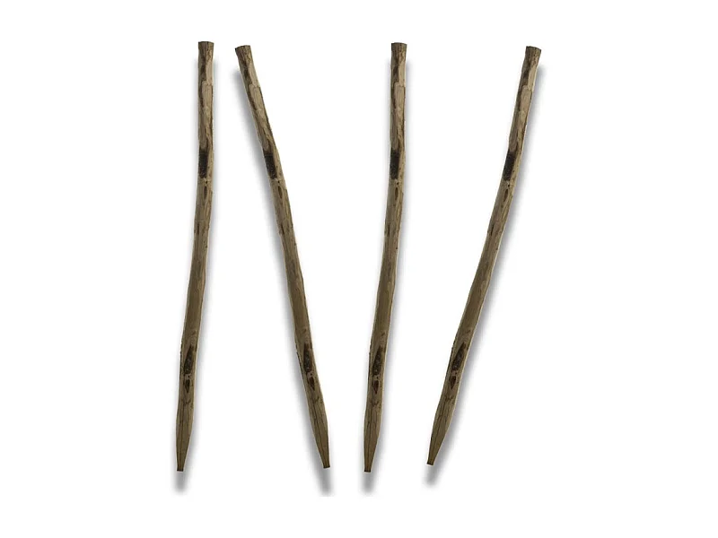 Hout paal in een set van 4 1,80m