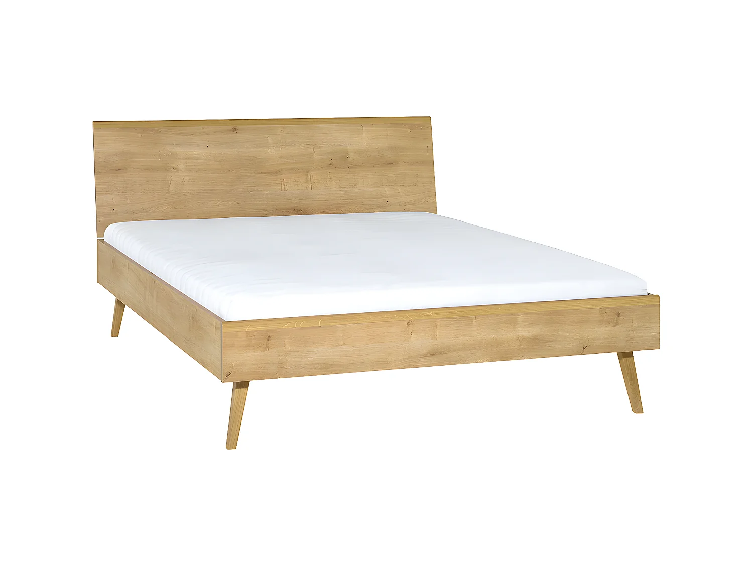 Lit 140x200cm Nature Bois