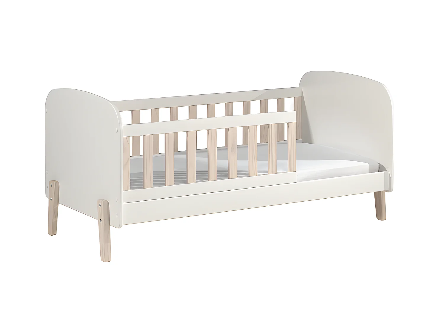 Lit Enfant "Kiddy" 70x140cm Blanc