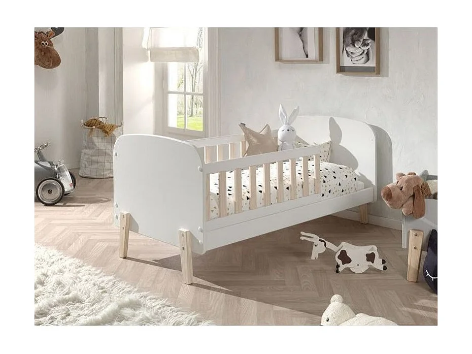 Lit Enfant "Kiddy" 70x140cm Blanc