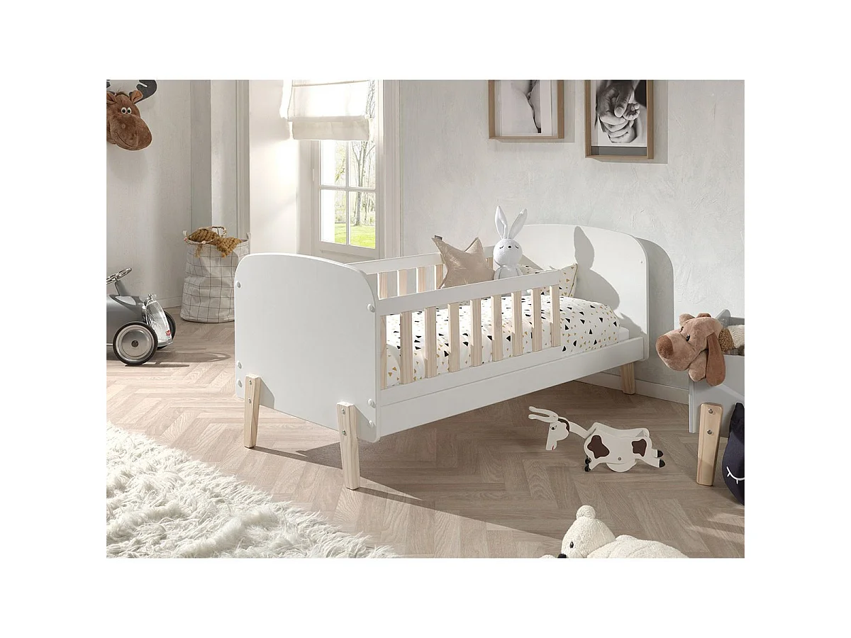Lit Enfant "Kiddy" 70x140cm Blanc
