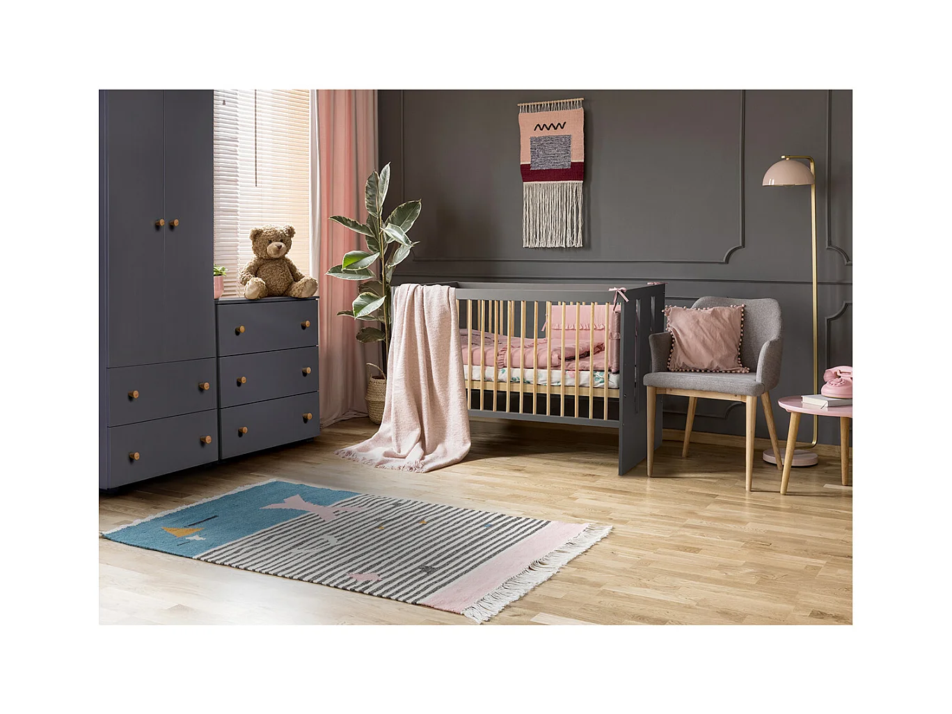 Plan à langer Littlesky by Klups Pauline Gris