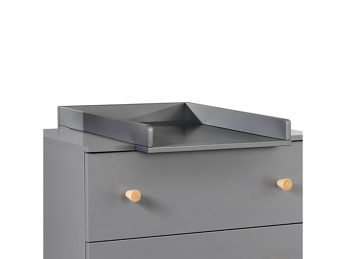 Plan à langer Littlesky by Klups Pauline Gris