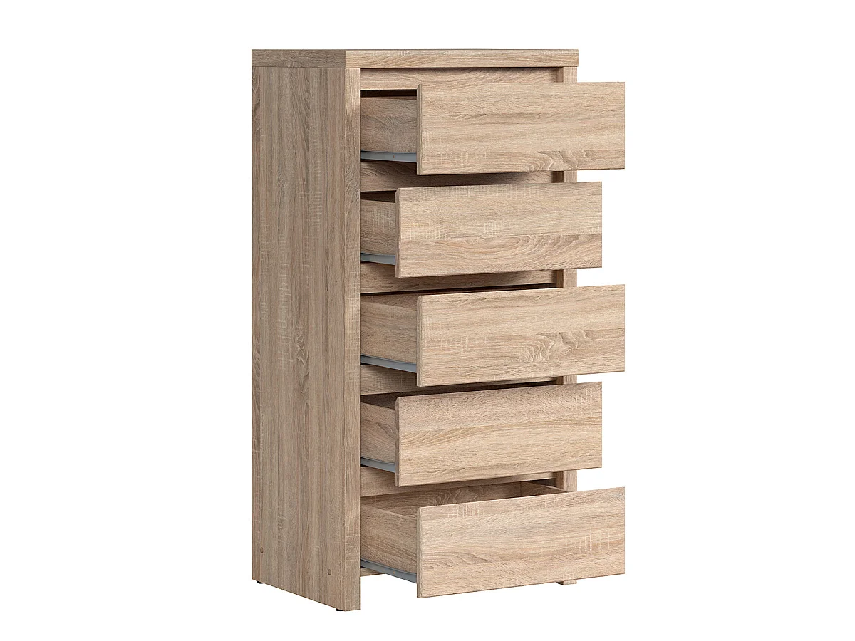 Chiffonnier 5 tiroirs Soren Bois