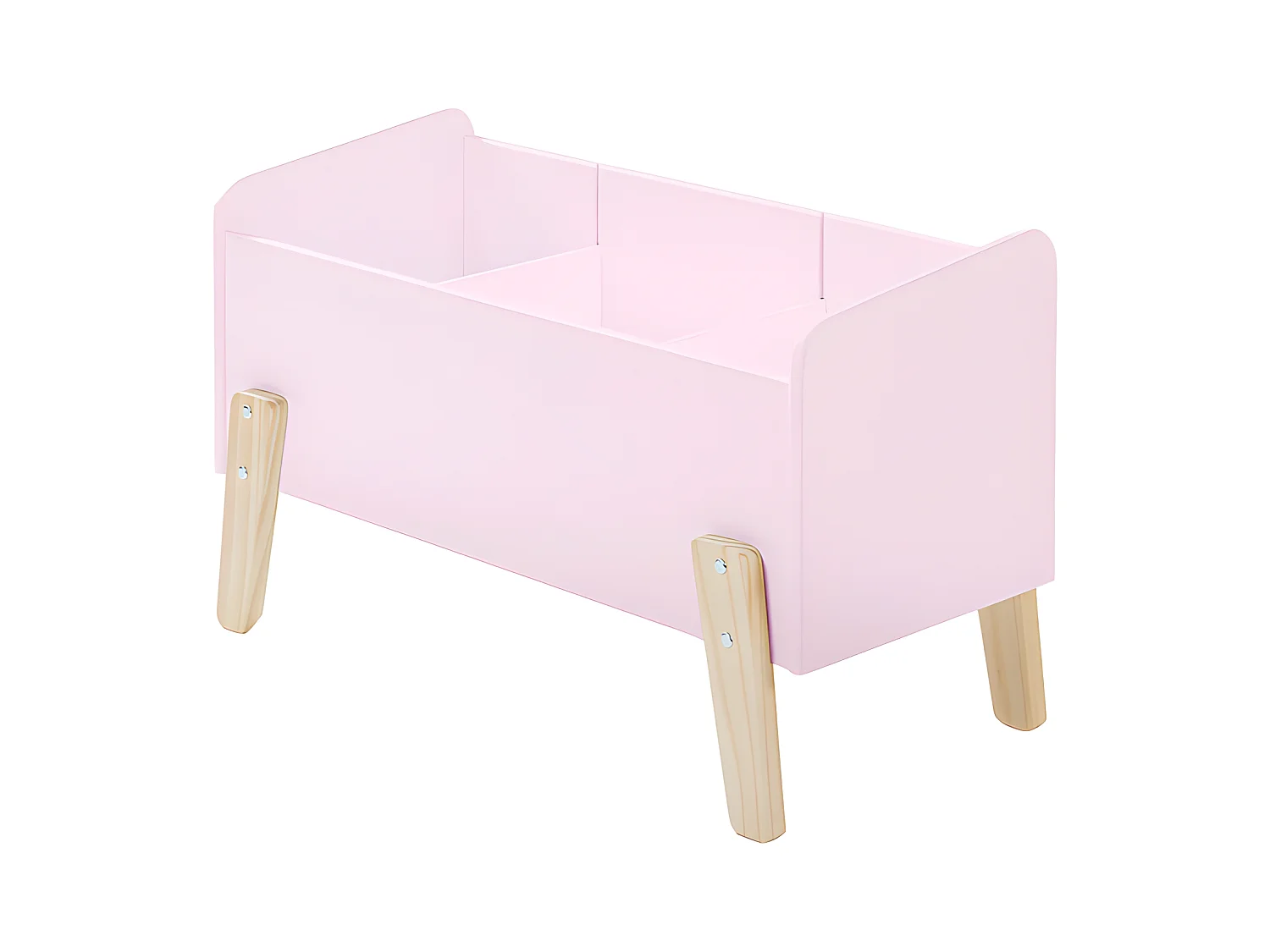 Coffre à jouets Kiddy - Vieux Rose