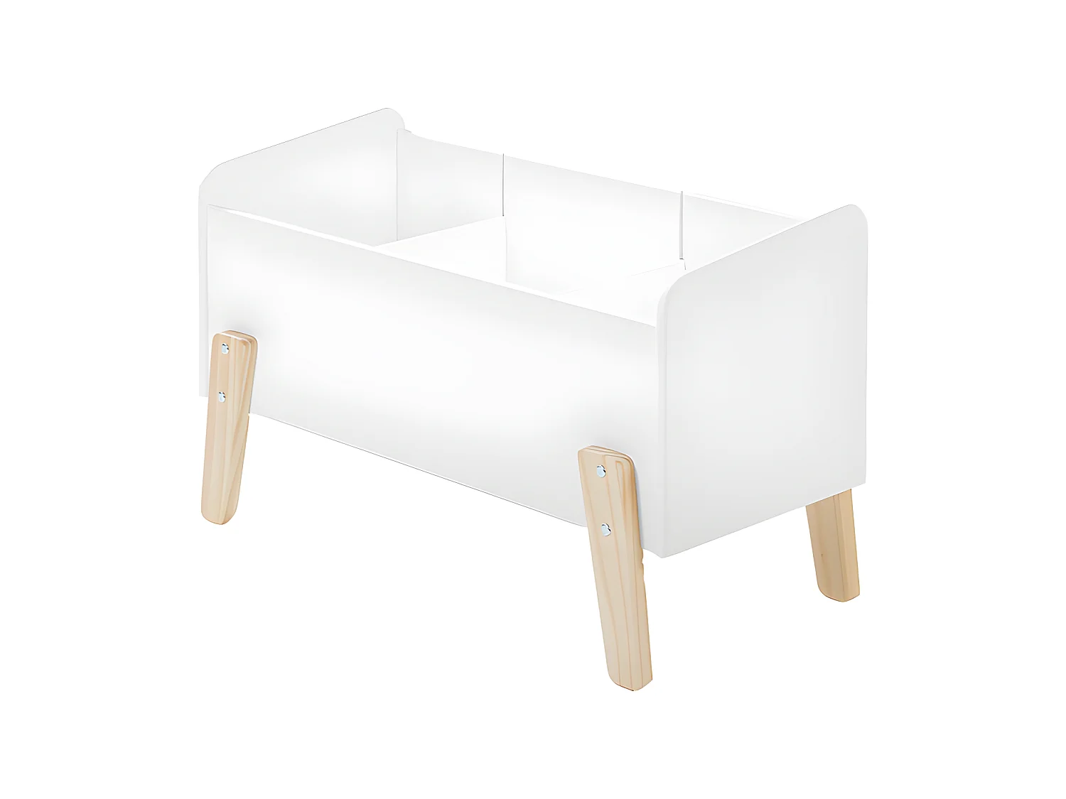 Coffre à jouets Kiddy - Blanc