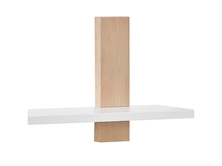 Étagère Swing - Blanc et bois