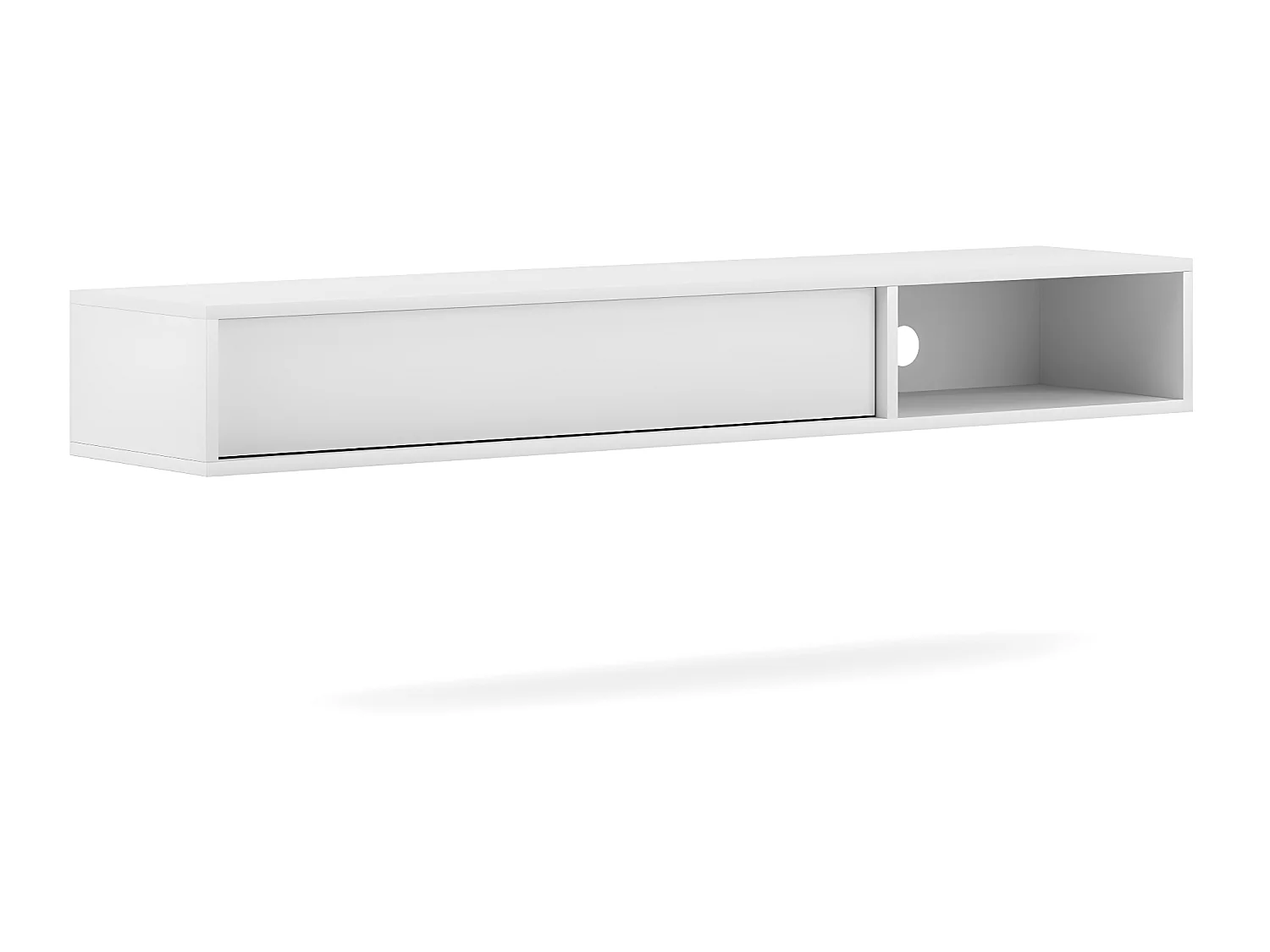 Étagère murale Lamar Blanc