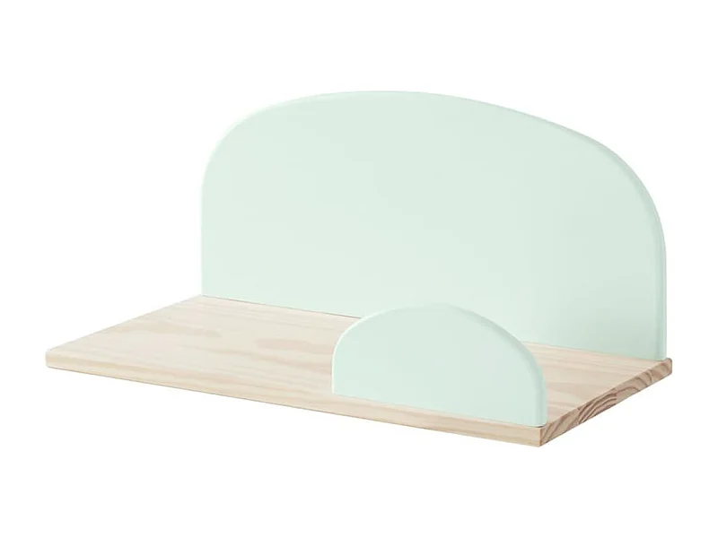 Vipack Estante de pared Kiddy madera verde menta 45 cm