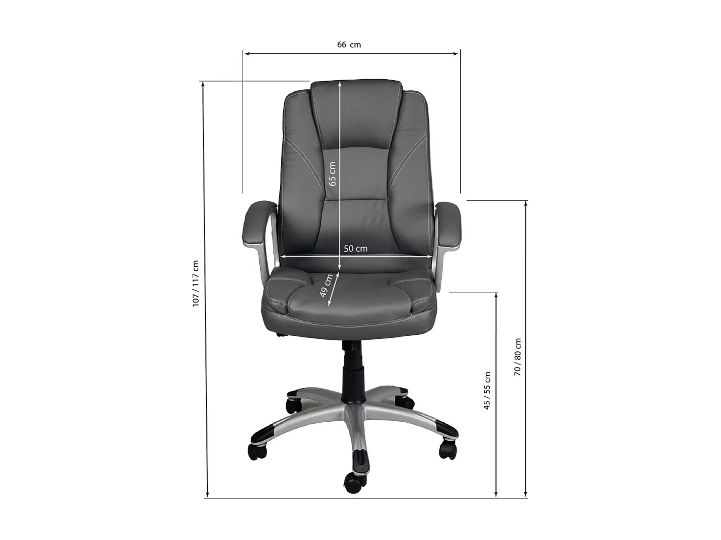 Fauteuil de Bureau BOSS / Gris