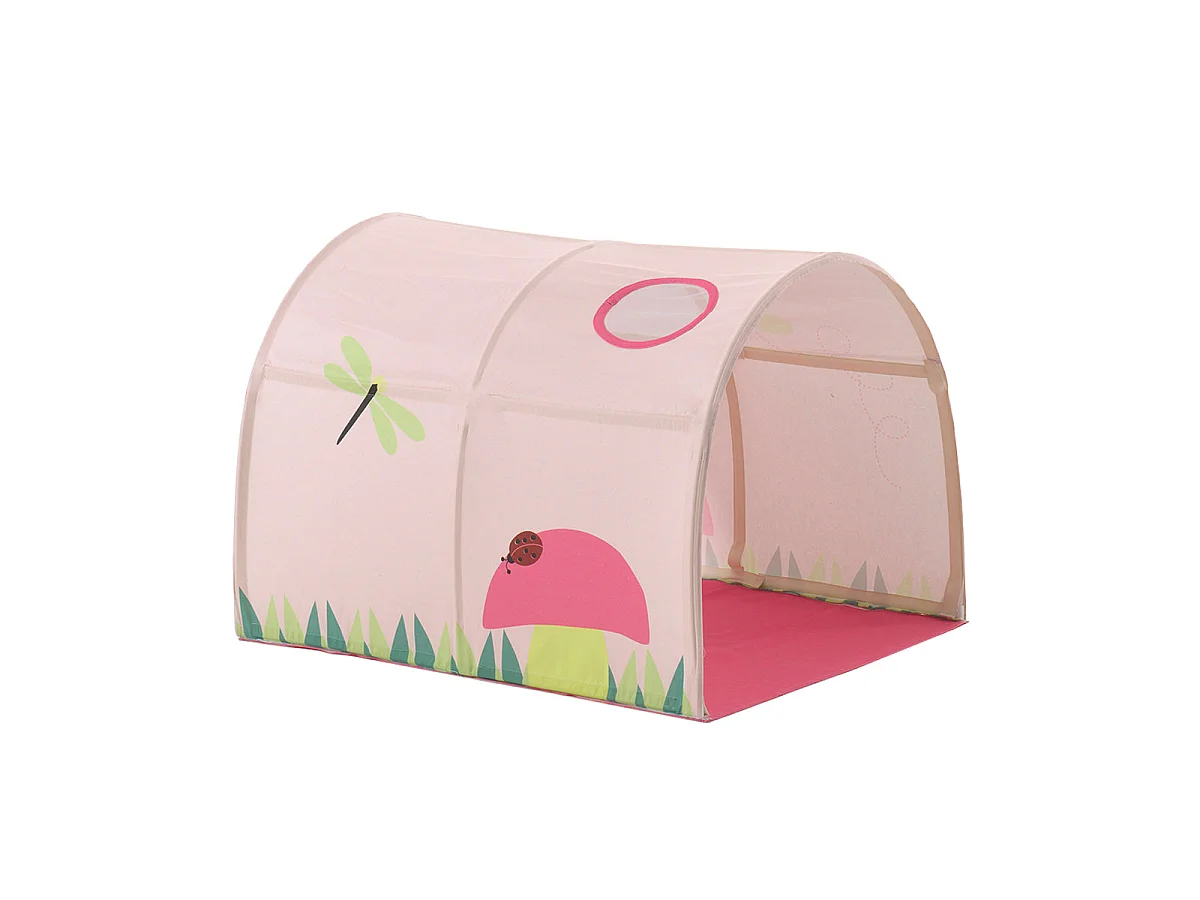 Pack - Lit Enfant, Tente, Tunnel & Toboggan "Pino Spring" Gris