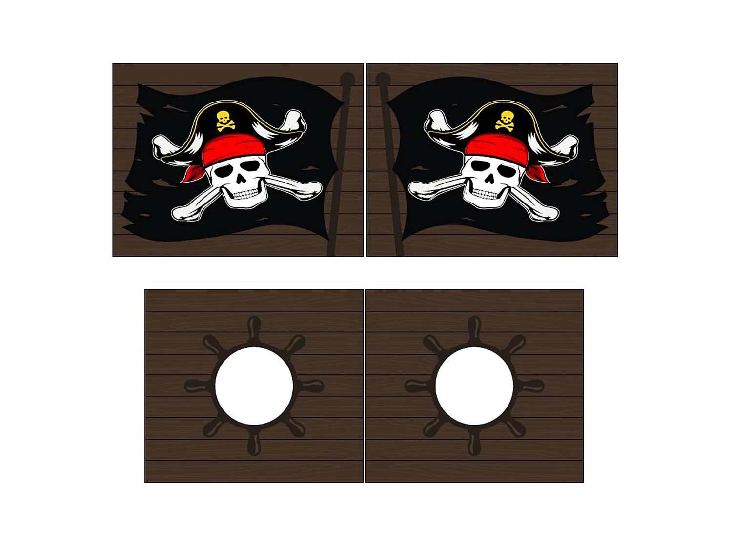 Cama de 90x200 Mi-Height Pirate Vipack Pino Branco com escorrega e cobertura