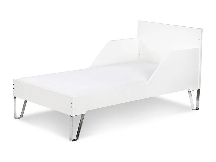 Lit bébé évolutif et Commode à langer LittleSky by Klups Blanka - Blanc