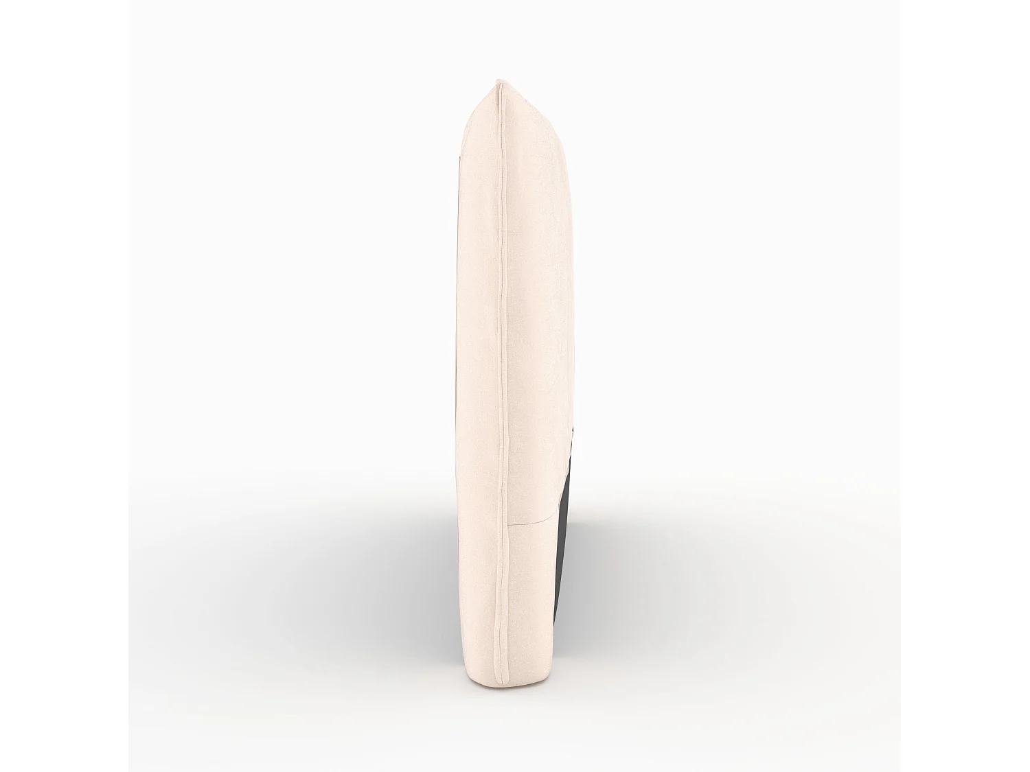 Testata in tessuto bianco sfoderabile 160 cm - Safia