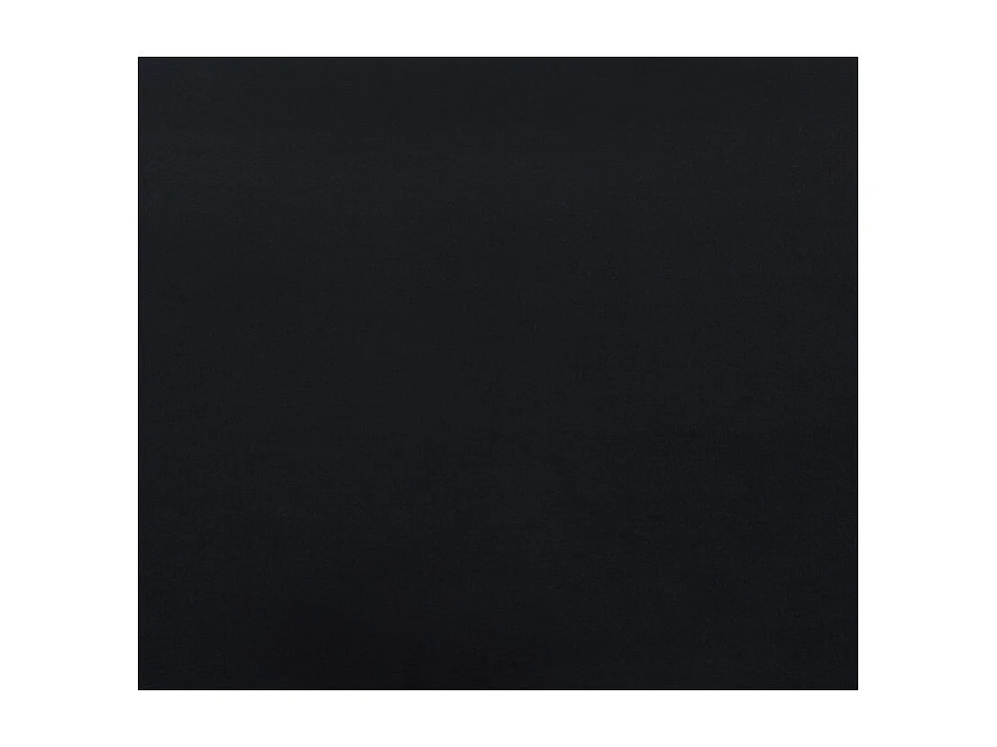 Canapé droit LEA convertible 3 places cannage et velours noir