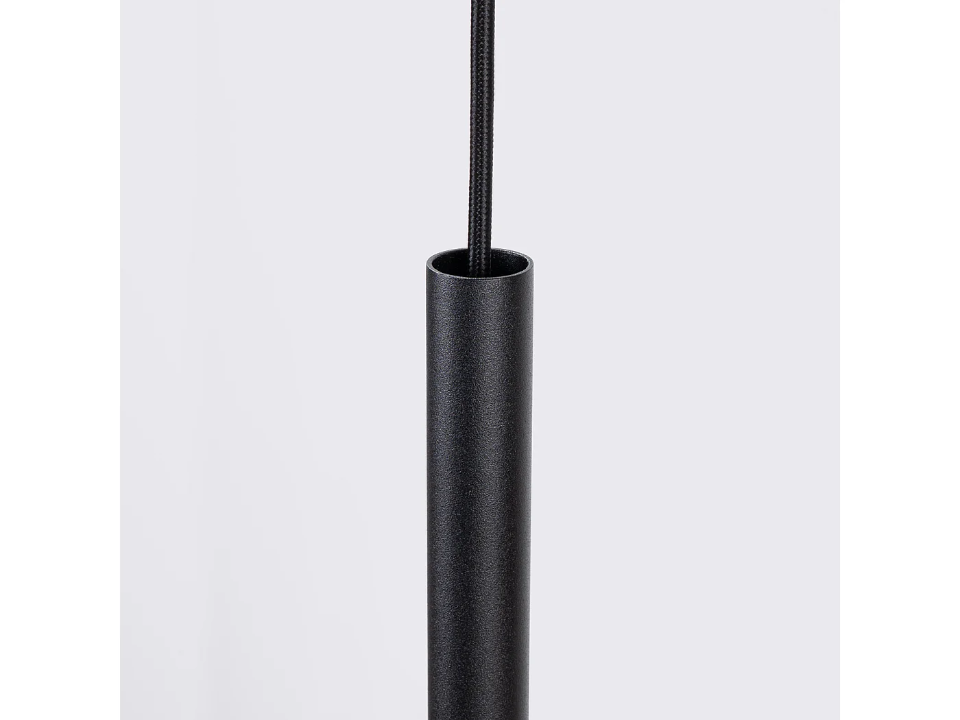 Lámpara colgante Feltro moderno de fieltro/acero - 1 fuentes luminosas - L.30 x A.126 cm - azul marino/negro