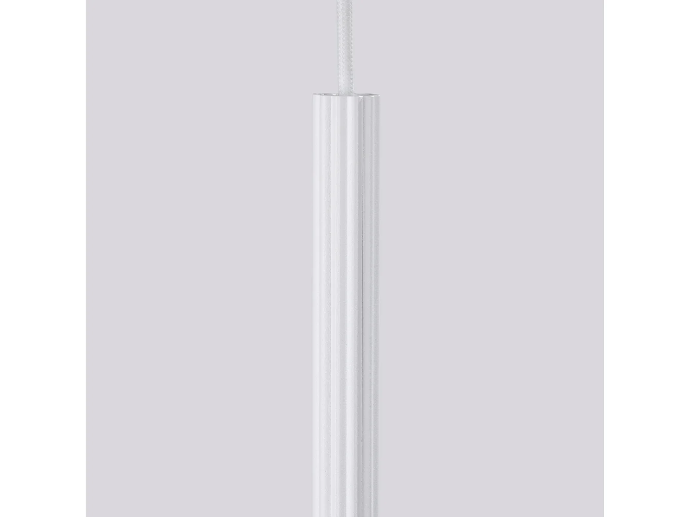 Hängelampe Arche modern aus  Stahl - 2 lichtquellen - L.15 x H. cm - Weiß