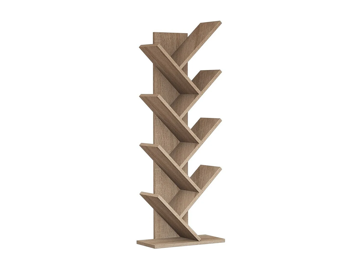Boekenkast met 8 planken H128,5 cm - AUBE