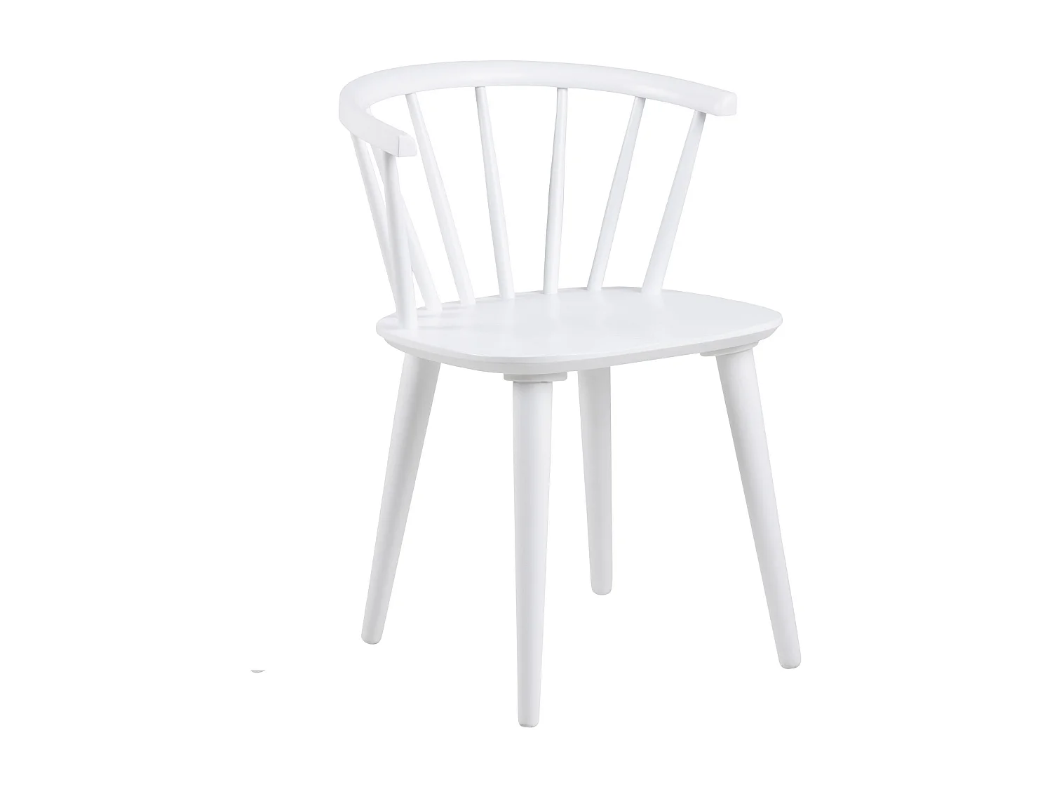2x Krzesło Baltic drewniane, kolor biały