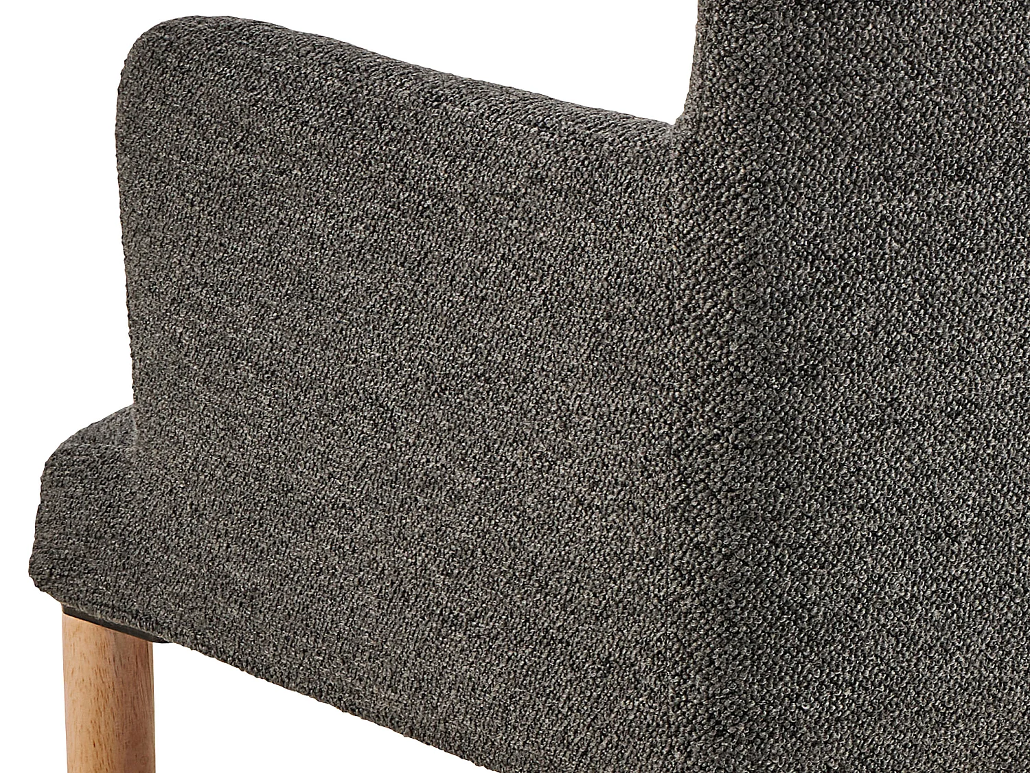 2x Krzesło Comforta tapicerowane z podłokietnikami, Anthracite 130