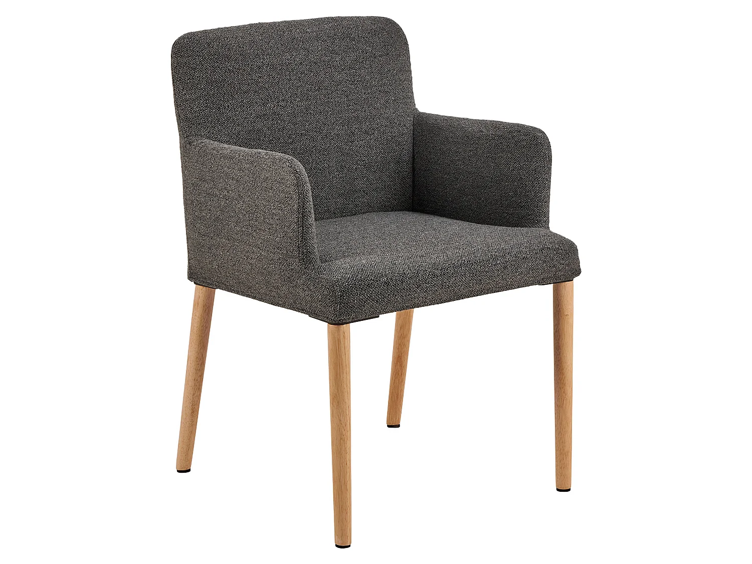 2x Krzesło Comforta tapicerowane z podłokietnikami, Anthracite 130