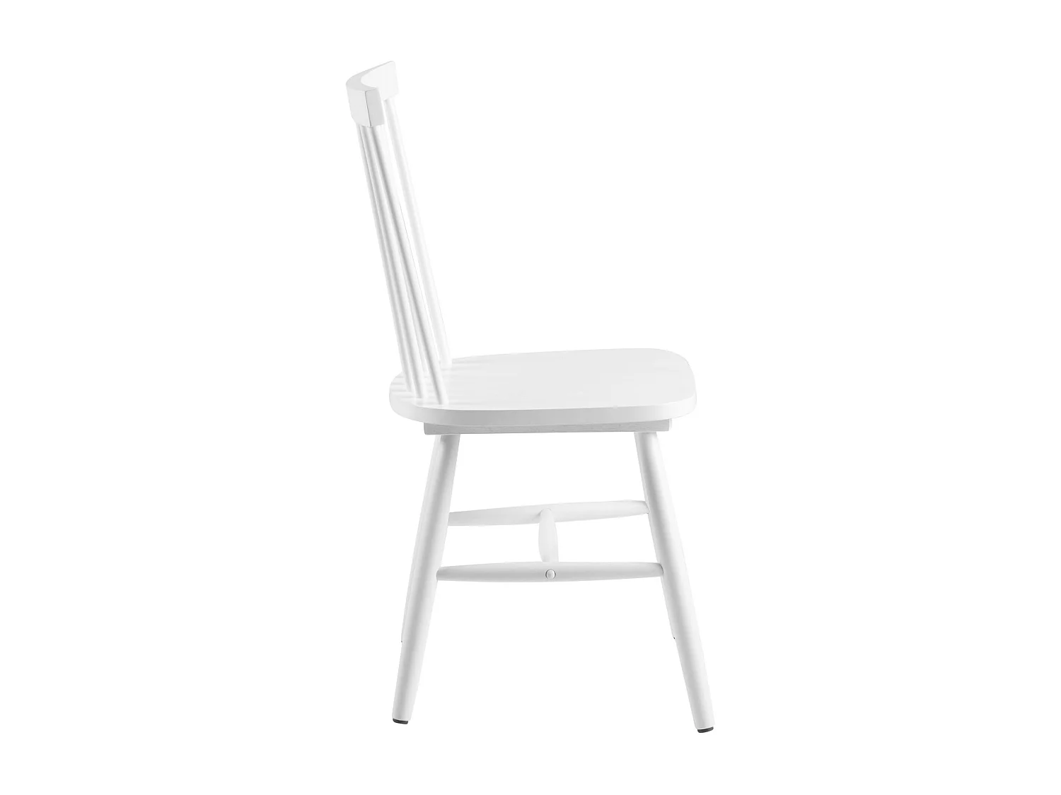 2x Krzesło Norden chair drewniane, kolor biały