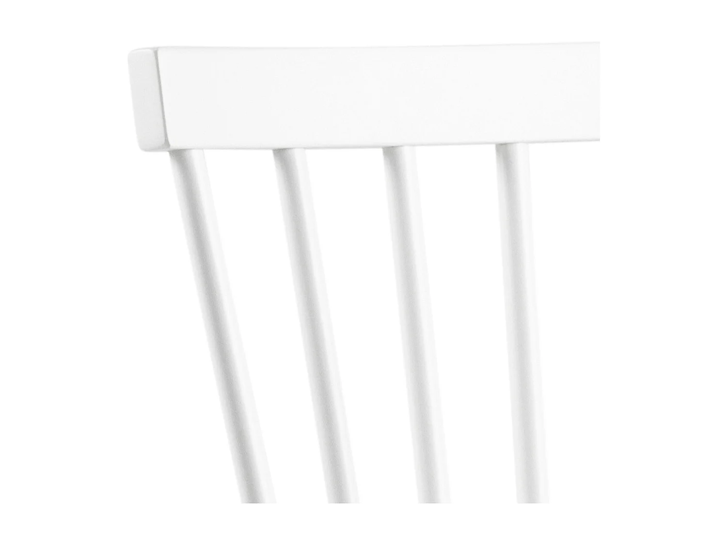 2x Krzesło Norden chair drewniane, kolor biały