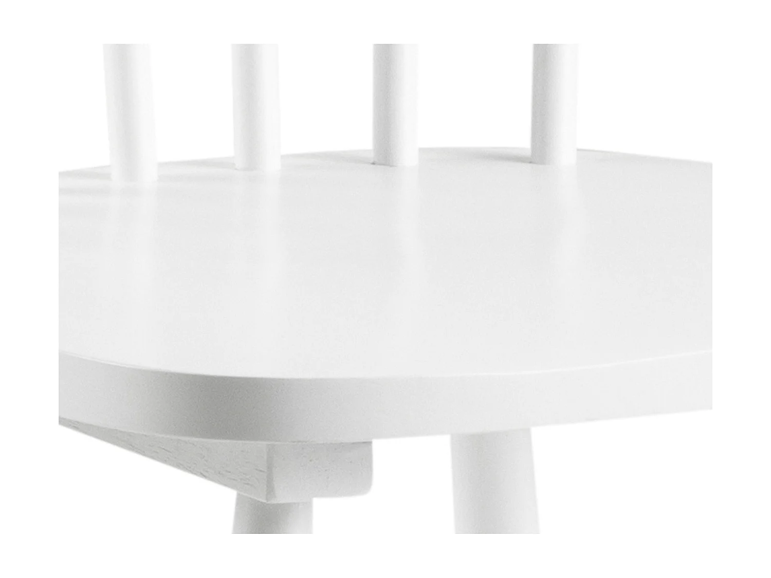 2x Krzesło Norden chair drewniane, kolor biały